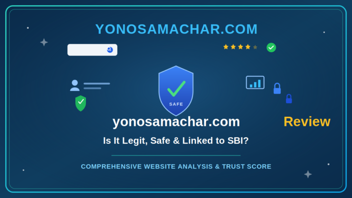 Yonosamachar.com review – is it legit, safe and linked to SBI YONO
